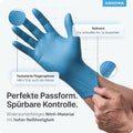 ARNOMED NITRIL BLUE Nitrilhandschuhe blau, 100 Stück