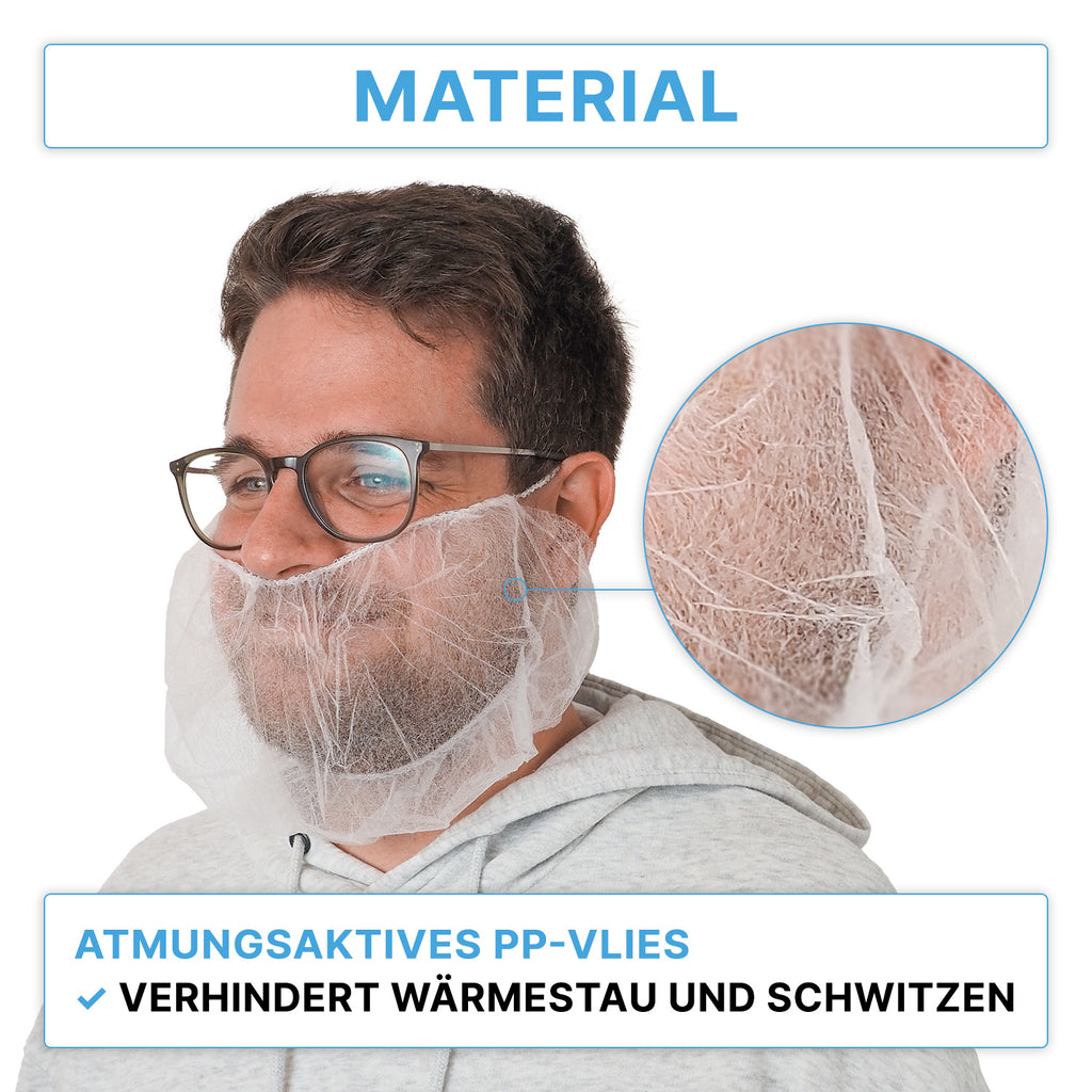 ARNOMED COVER PP-Bartschutz – 100 Stück