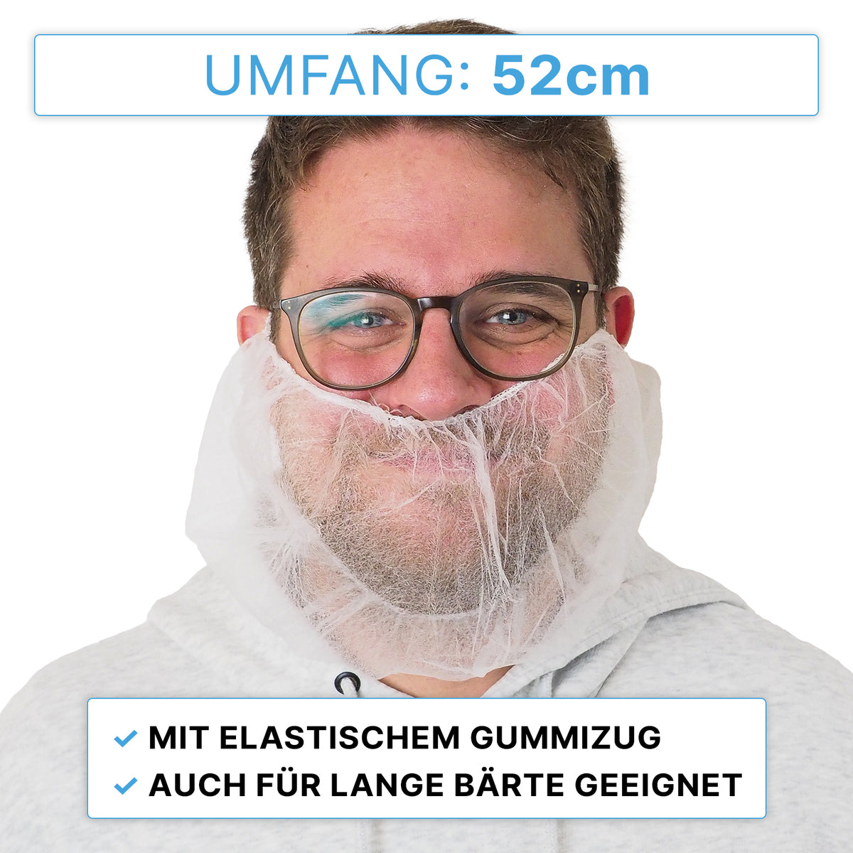 ARNOMED COVER PP-Bartschutz – 100 Stück