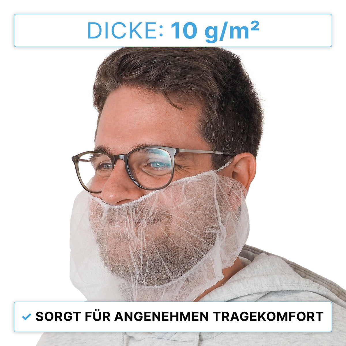 ARNOMED COVER PP-Bartschutz – 100 Stück