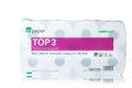 Toilettenpapier 3-lagig, hochweiß – 72 Rollen × 250 Blatt
